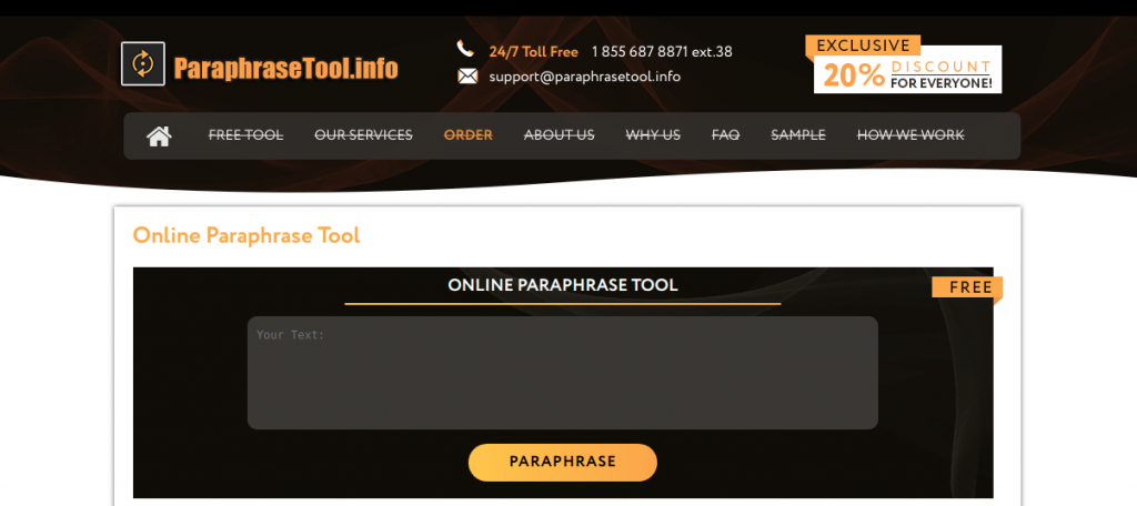 paraphrasetool.info