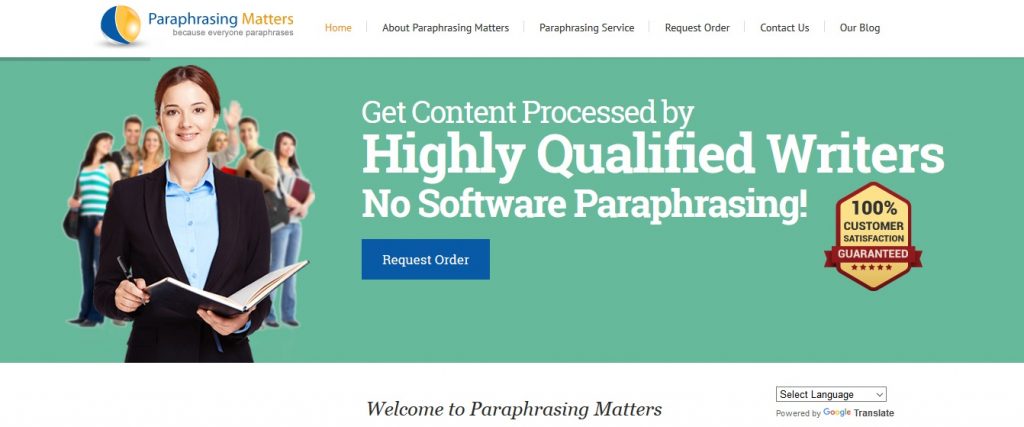 paraphrasingmatters.com review